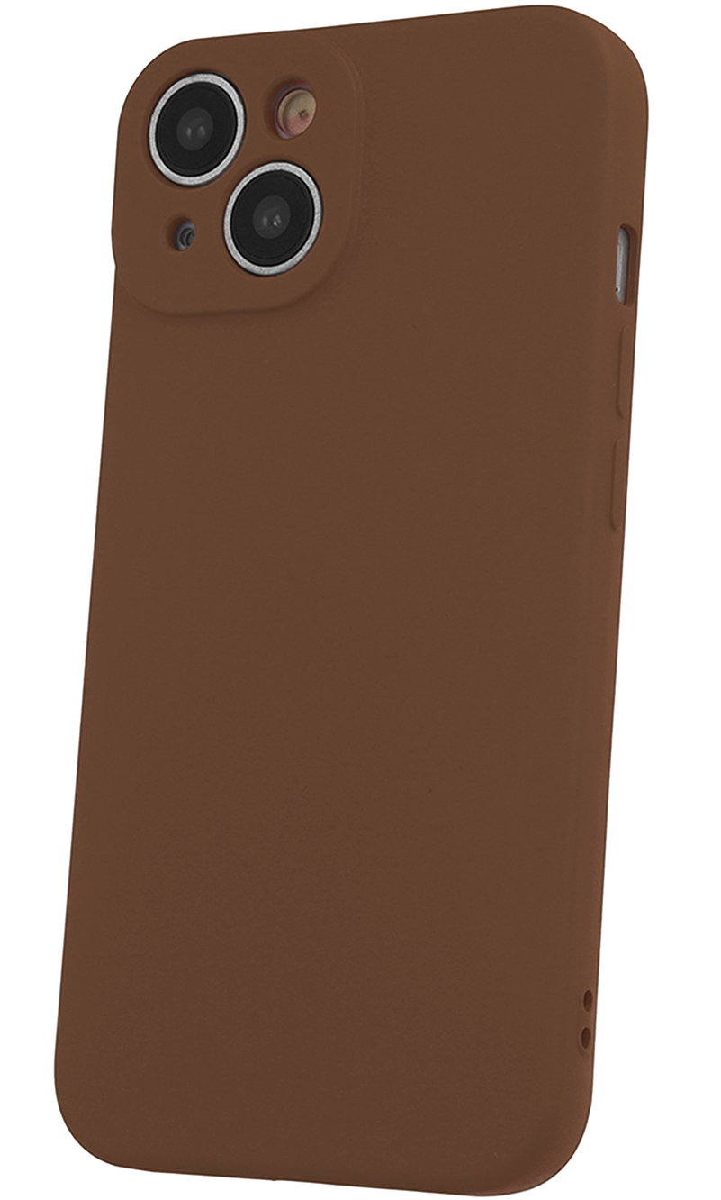 Pouzdro pro Apple iPhone 18 Pro Max / 17 Pro Max, OEM, silikonové, hnědé