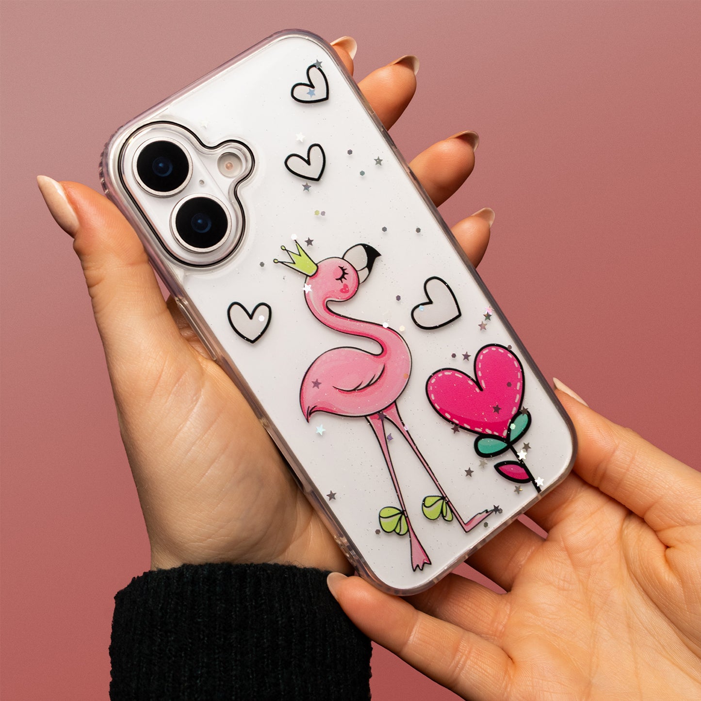 Pouzdro pro Apple iPhone 15, OEM, Ultra Trendy Love 2, vícebarevné