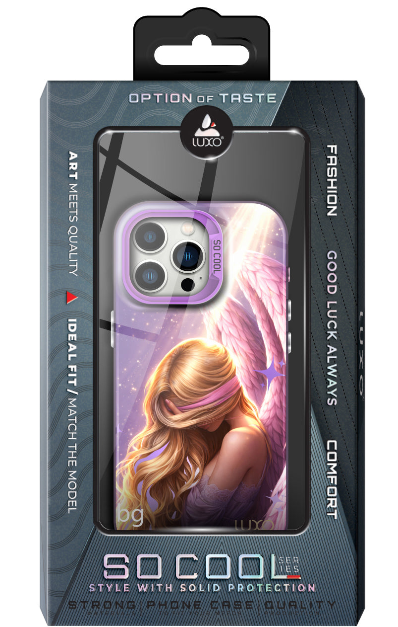 Pouzdro pro Apple iPhone 13 Pro Max, LUXO So CooL, ArcadiA Angel, Vícebarevné