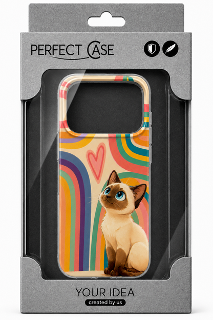 Case for Apple iPhone 16 Pro Max, Perfect Case, Dreamora Kitty, Multicolor