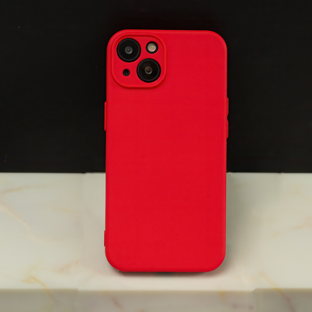 Pouzdro pro Apple iPhone 18 Pro / 17 Pro, OEM, silikonové, červené