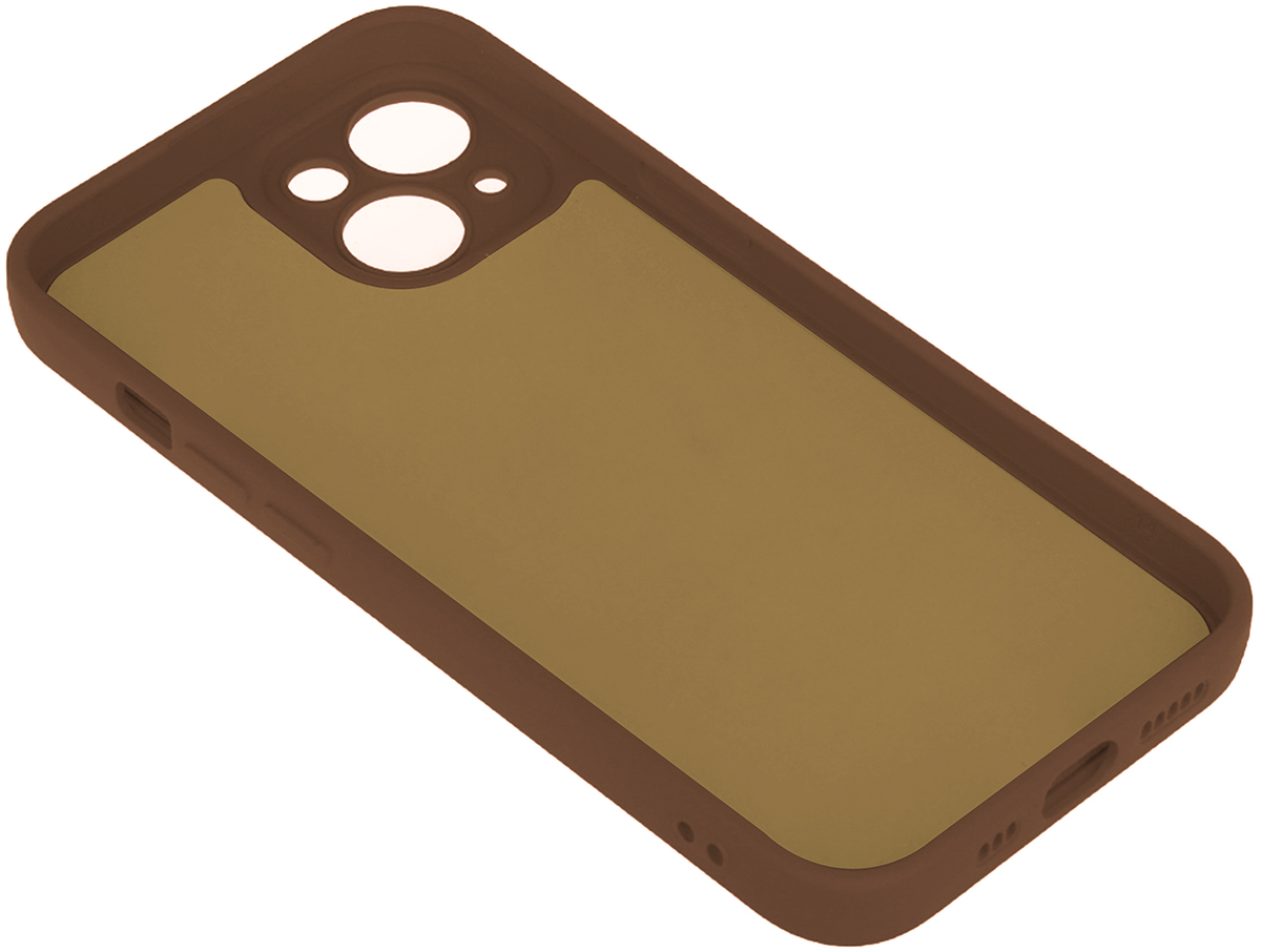 Pouzdro pro Apple iPhone 18 Pro Max / 17 Pro Max, OEM, silikonové, hnědé