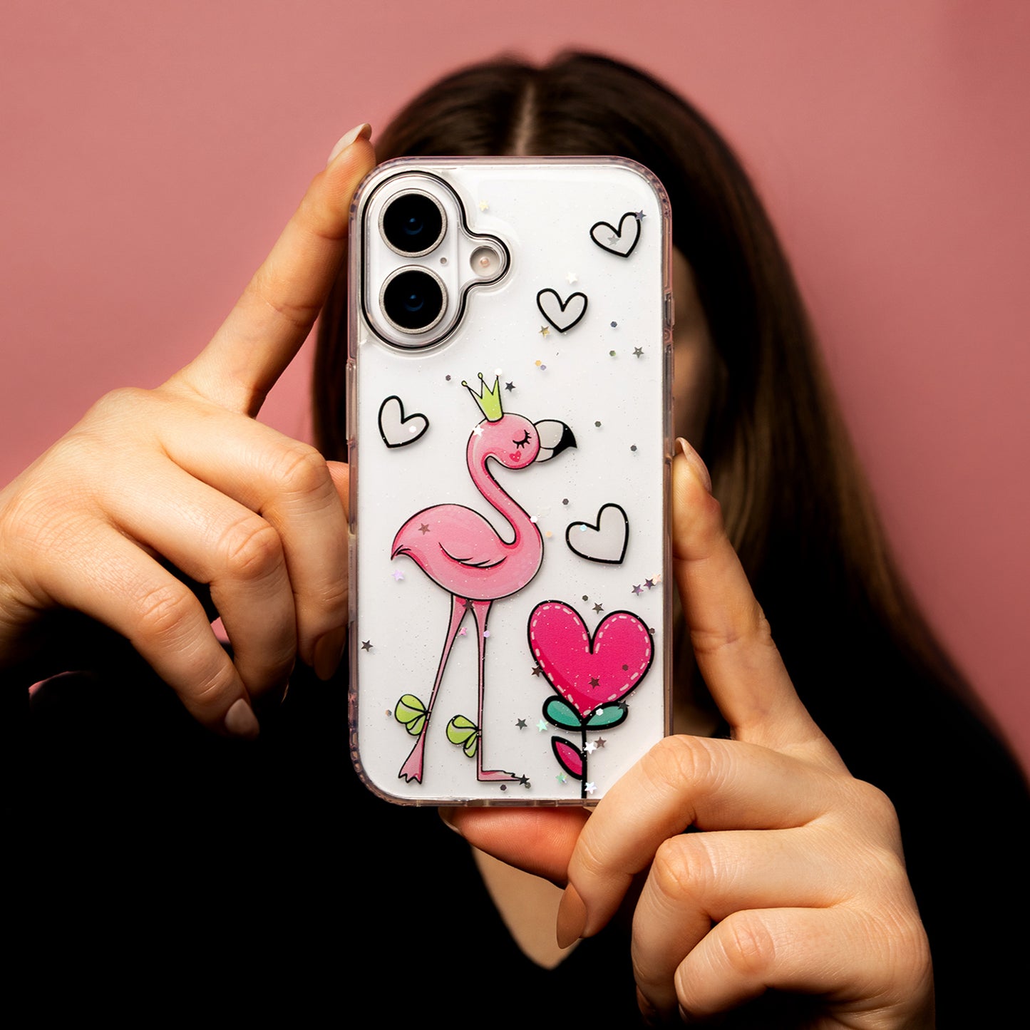 Pouzdro pro Apple iPhone 15, OEM, Ultra Trendy Love 2, vícebarevné