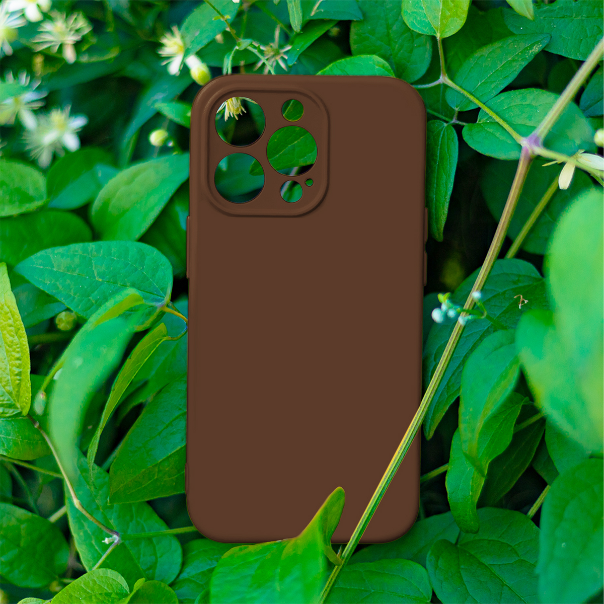 Pouzdro pro Apple iPhone 18 Pro Max / 17 Pro Max, OEM, silikonové, hnědé