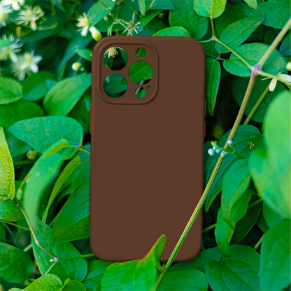 Pouzdro pro Apple iPhone 18 Pro Max / 17 Pro Max, OEM, silikonové, hnědé