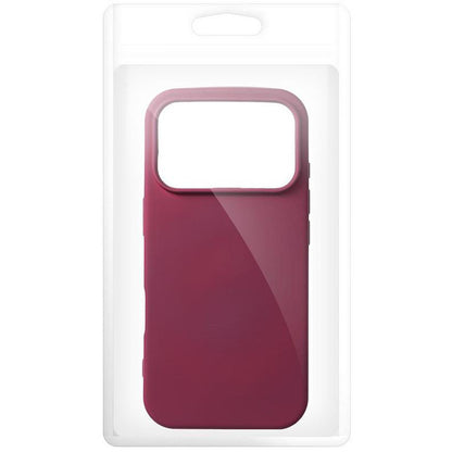 Pouzdro pro Apple iPhone 18 Pro / iPhone 17 Pro, OEM, silikonové, vínové