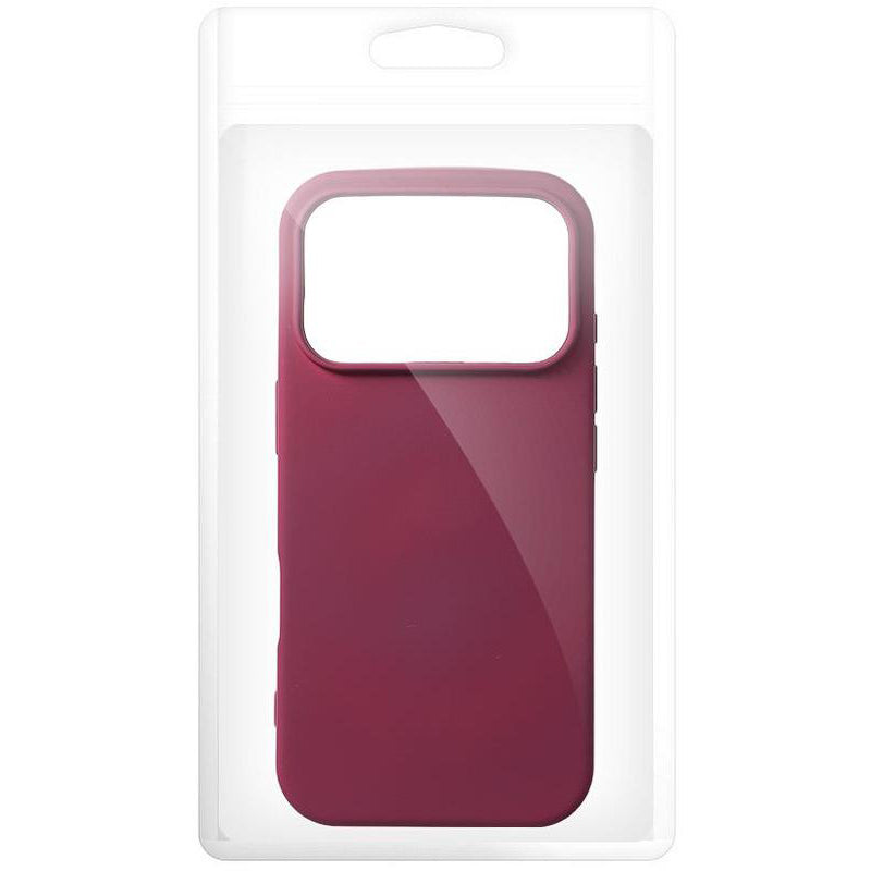 Pouzdro pro Apple iPhone 18 Pro Max / 17 Pro Max, OEM, silikonové, vínové