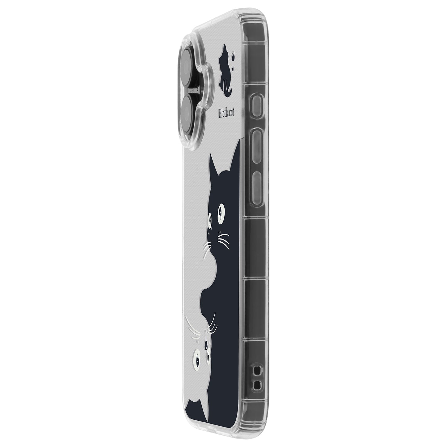 Pouzdro pro Apple iPhone 17, OEM, Ultra Trendy Cat, Černá