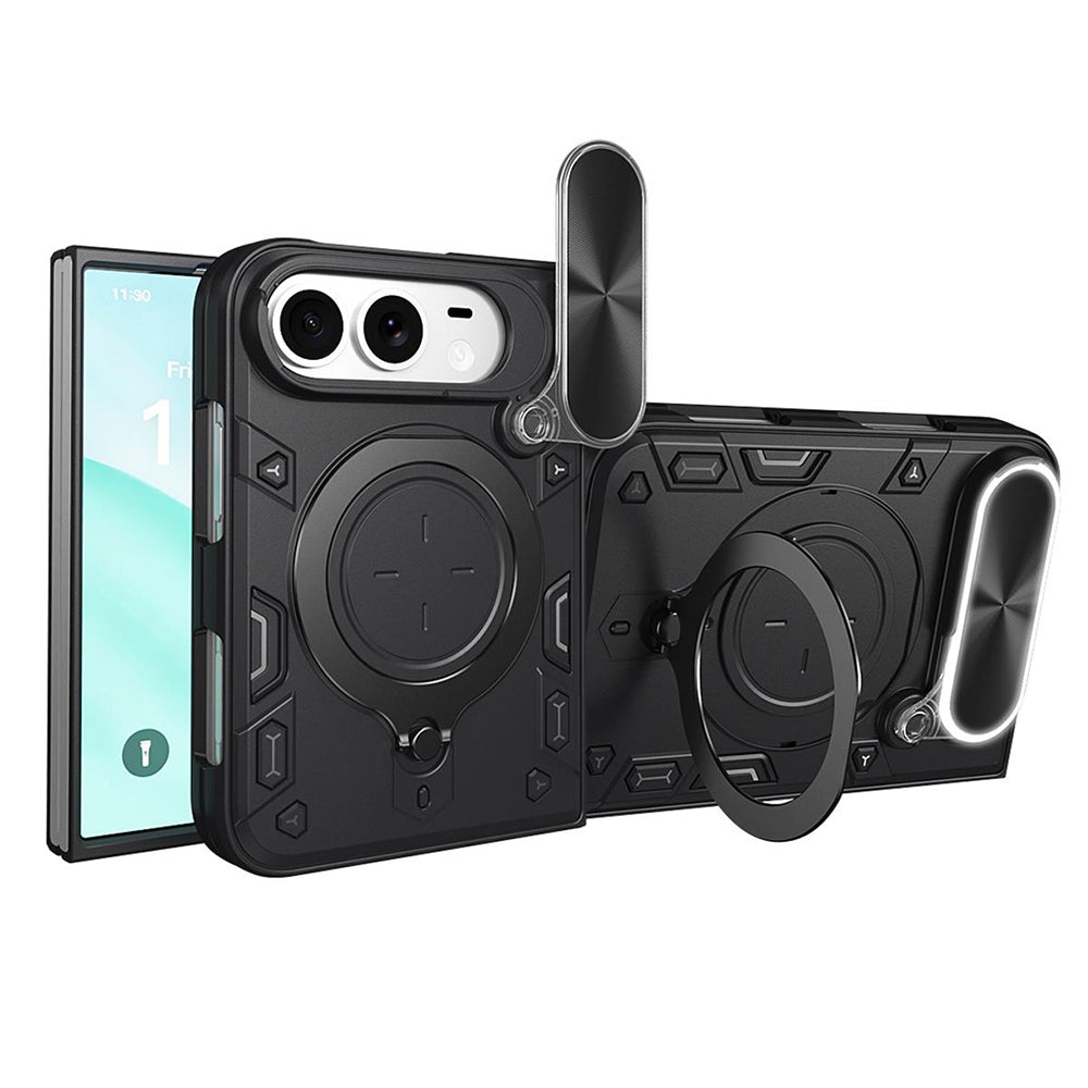 Pouzdro pro Apple iPhone Duo, Techsuit, CamGuard Pro, černé