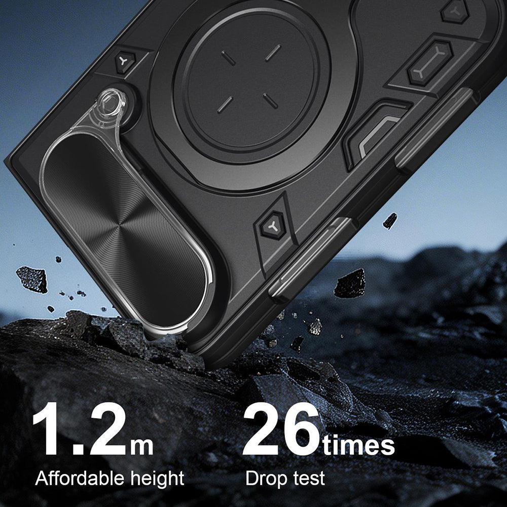Pouzdro pro Apple iPhone Duo, Techsuit, CamGuard Pro, černé