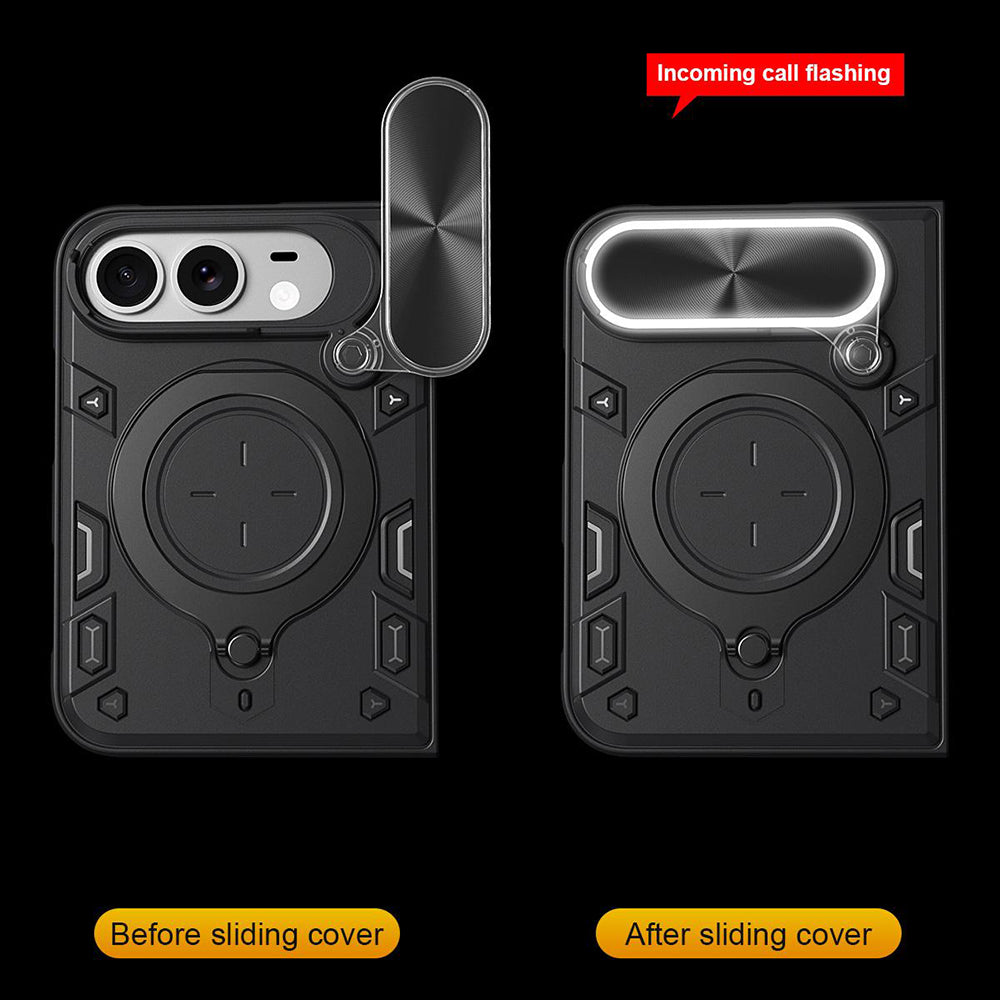 Pouzdro pro Apple iPhone Duo, Techsuit, CamGuard Pro, černé