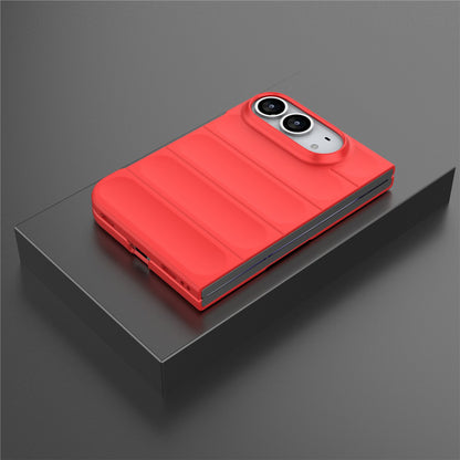 Pouzdro pro Apple iPhone Duo, Techsuit, Magic Shield, červené