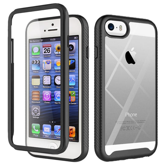 Pouzdro pro Apple iPhone SE (2016) / 5 / 5s, Techsuit, Defense360 Pro, Černé