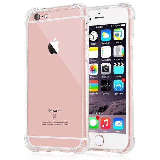 Pouzdro pro Apple iPhone SE (2016) / 5 / 5s, Techsuit, Odolné proti nárazům, Průhledné