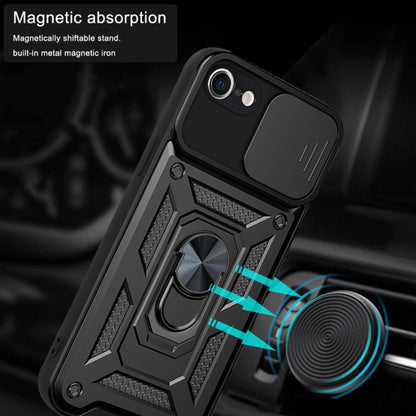Pouzdro pro Apple iPhone SE (2022) / SE (2020) / 8 / 7, Techsuit, CamShield, Černé