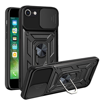 Pouzdro pro Apple iPhone SE (2022) / SE (2020) / 8 / 7, Techsuit, CamShield, Černé