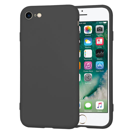 Pouzdro pro Apple iPhone SE (2022) / SE (2020) / 8 / 7, Techsuit, SoftFlex, Černé