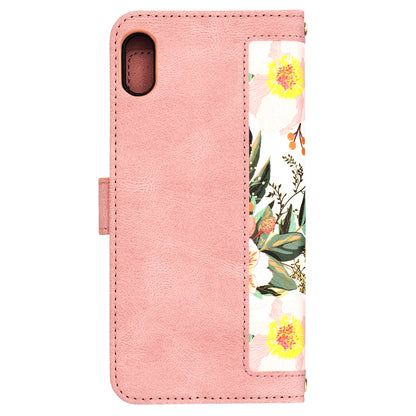 Pouzdro pro Apple iPhone XS Max, Techsuit, FlipCraft, Růžové