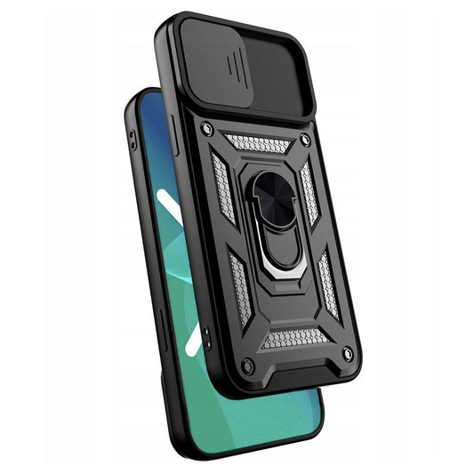 Pouzdro pro Apple iPhone XS / X, Techsuit, CamShield, Černé