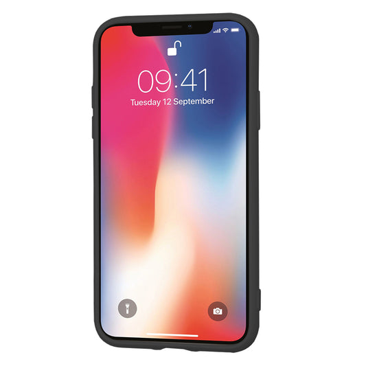 Pouzdro pro Apple iPhone XS / X, Techsuit, SoftFlex, Černé