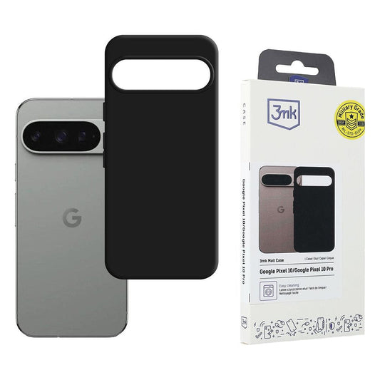 Pouzdro pro Google Pixel 10 Pro / 10, 3MK, Černá matná