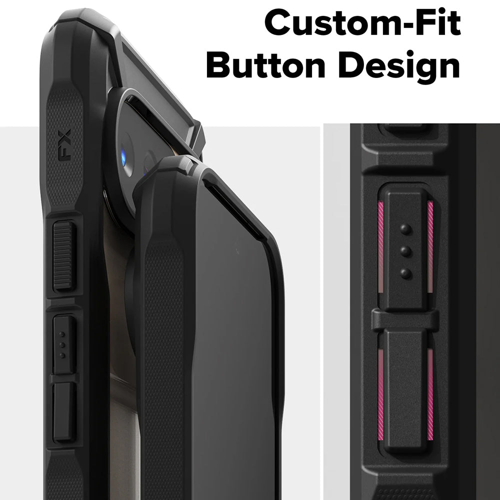 Case for Google Pixel 10 Pro / 10, Ringke, Fusion X, Black