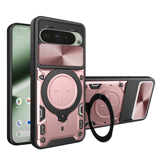 Pouzdro pro Google Pixel 10 Pro / 10, Techsuit, CamGuard Pro, Růžově zlaté