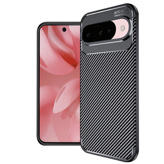 Pouzdro pro Google Pixel 10 Pro / 10, Techsuit, CarbonFiber, černé