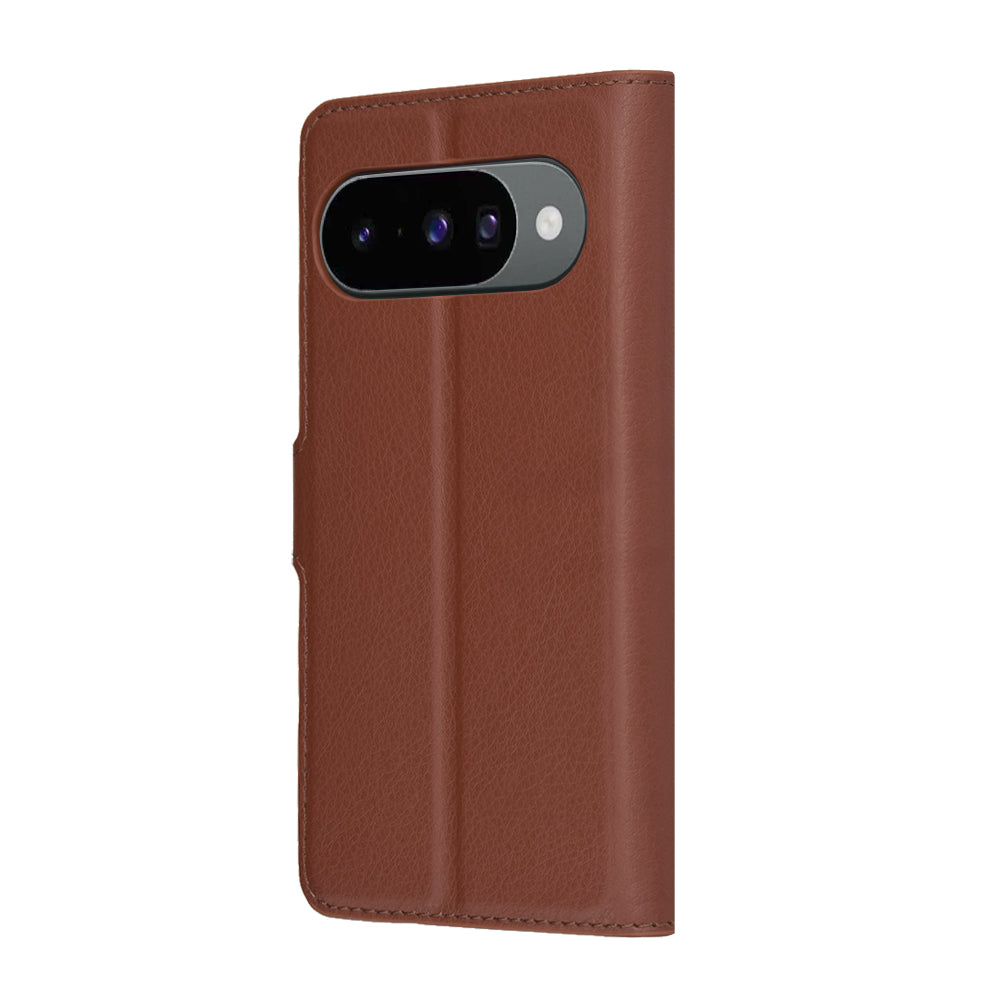 Pouzdro pro Google Pixel 10 Pro / 10, Techsuit, kožené folio, hnědé