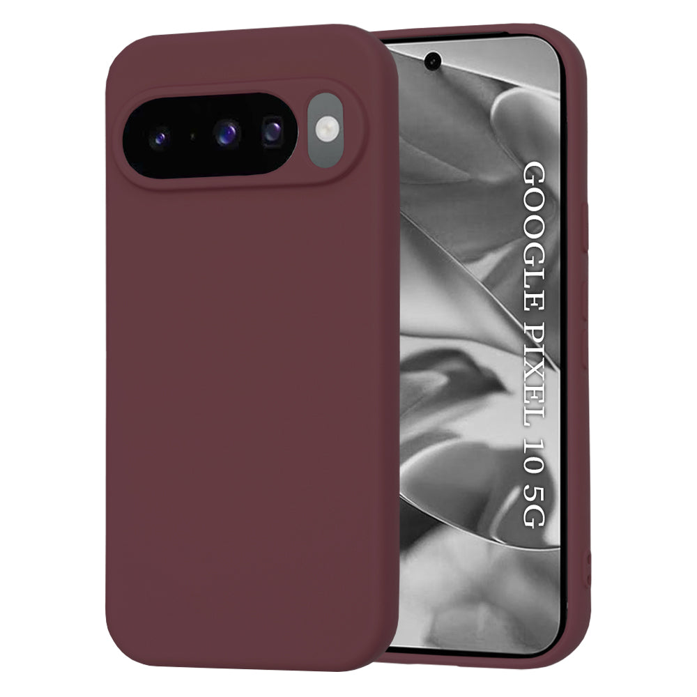Pouzdro pro Google Pixel 10 Pro / 10, Techsuit, SoftFlex, Višňová