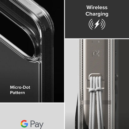 Pouzdro pro Google Pixel 10 Pro XL, Ringke, Fusion, Matně průhledné