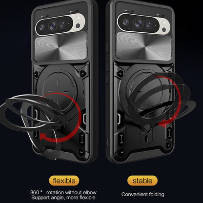 Pouzdro pro Google Pixel 10 Pro XL, Techsuit, CamGuard Pro, Červené