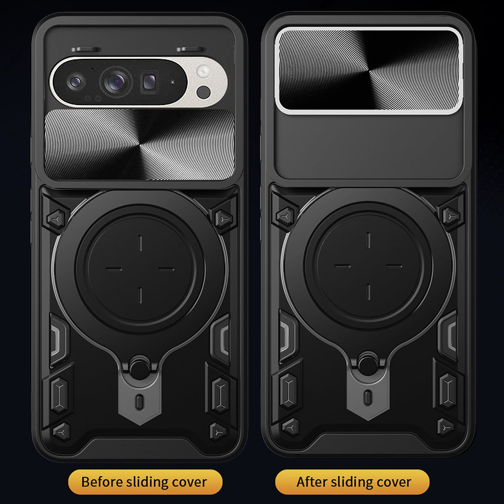 Pouzdro pro Google Pixel 10 Pro XL, Techsuit, CamGuard Pro, Růžovo-zlaté