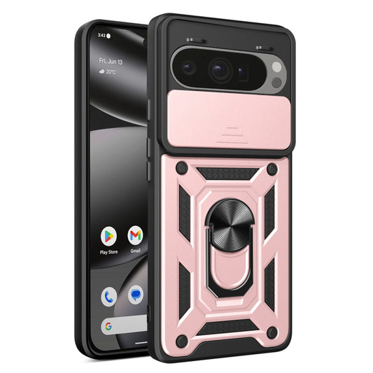 Pouzdro pro Google Pixel 10 Pro XL, Techsuit, CamShield, Růžové