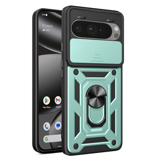 Pouzdro pro Google Pixel 10 Pro XL, Techsuit, CamShield, Zelené
