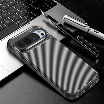 Case for Google Pixel 10 Pro XL, Techsuit, CarbonFiber, Black