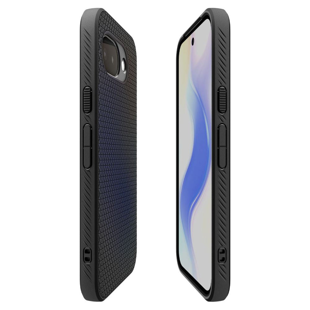 Pouzdro pro Google Pixel 10a, Spigen, Liquid Air, Matně černé ACS11285
