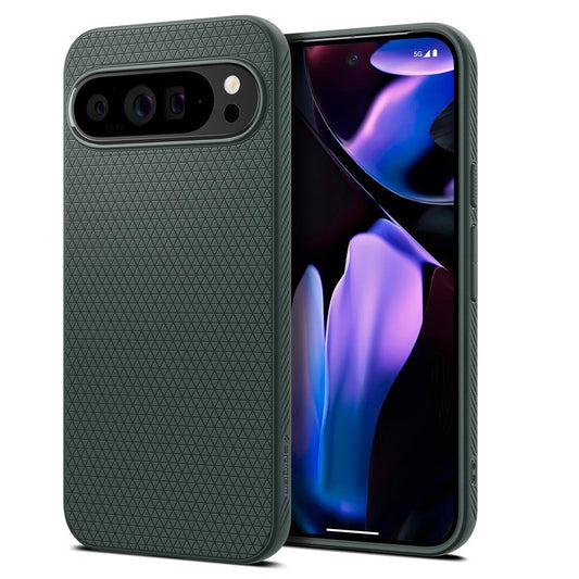 Pouzdro pro Google Pixel 9 Pro XL, Spigen, Liquid Air, Zelená ACS07717
