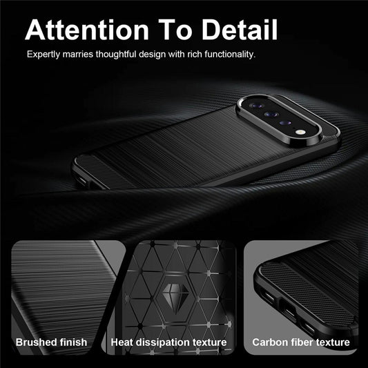 Pouzdro pro Google Pixel 11 Pro / 11, Techsuit, Carbon, Černé