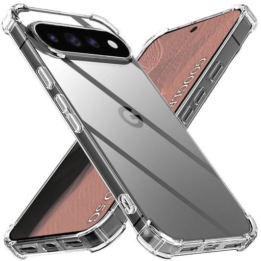 Pouzdro pro Google Pixel 11 Pro, Techsuit, Odolné proti nárazům, Průhledné