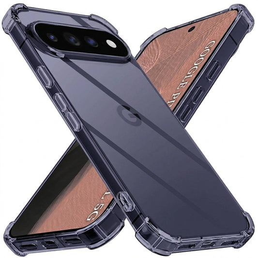 Pouzdro pro Google Pixel 11 Pro XL, Techsuit, Odolné proti nárazům, Průhledné, Kouřové