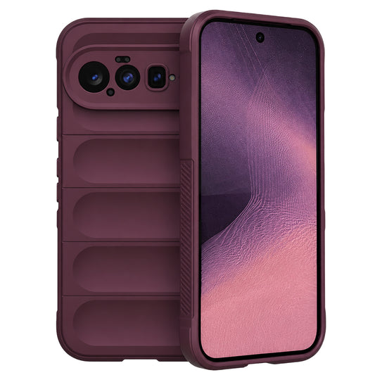 Pouzdro pro Google Pixel 11, Techsuit, Magic Shield, Bordó