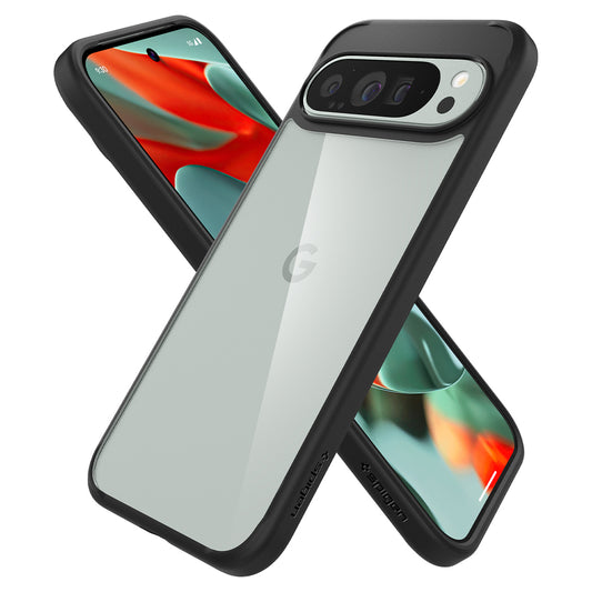 Pouzdro pro Google Pixel 9 Pro XL, Spigen, Ultra Hybrid, Matně černé ACS07724