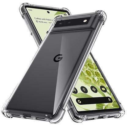 Pouzdro pro Google Pixel 6 Pro, Techsuit, nárazuvzdorné průhledné, transparentní