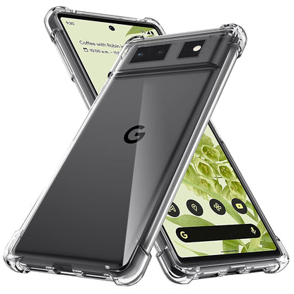 Pouzdro pro Google Pixel 6, Techsuit, Shockproof Clear, Průhledné