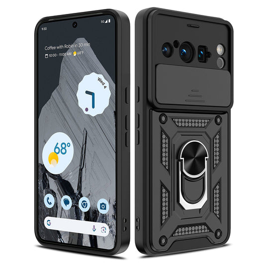 Pouzdro pro Google Pixel 8 Pro, Techsuit, CamShield, Černé