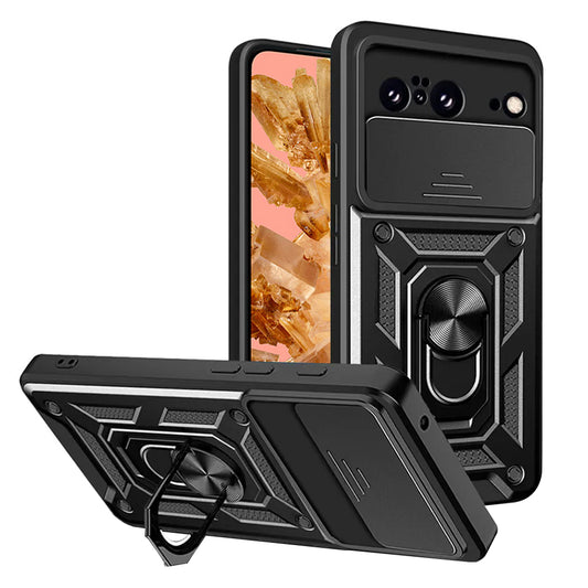 Pouzdro pro Google Pixel 8, Techsuit, CamShield, Černé