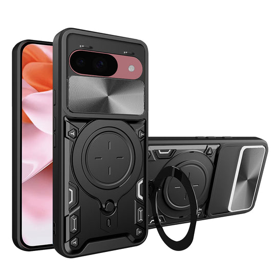 Pouzdro pro Google Pixel 9 / 9 Pro, Techsuit, CamGuard Pro, Černé