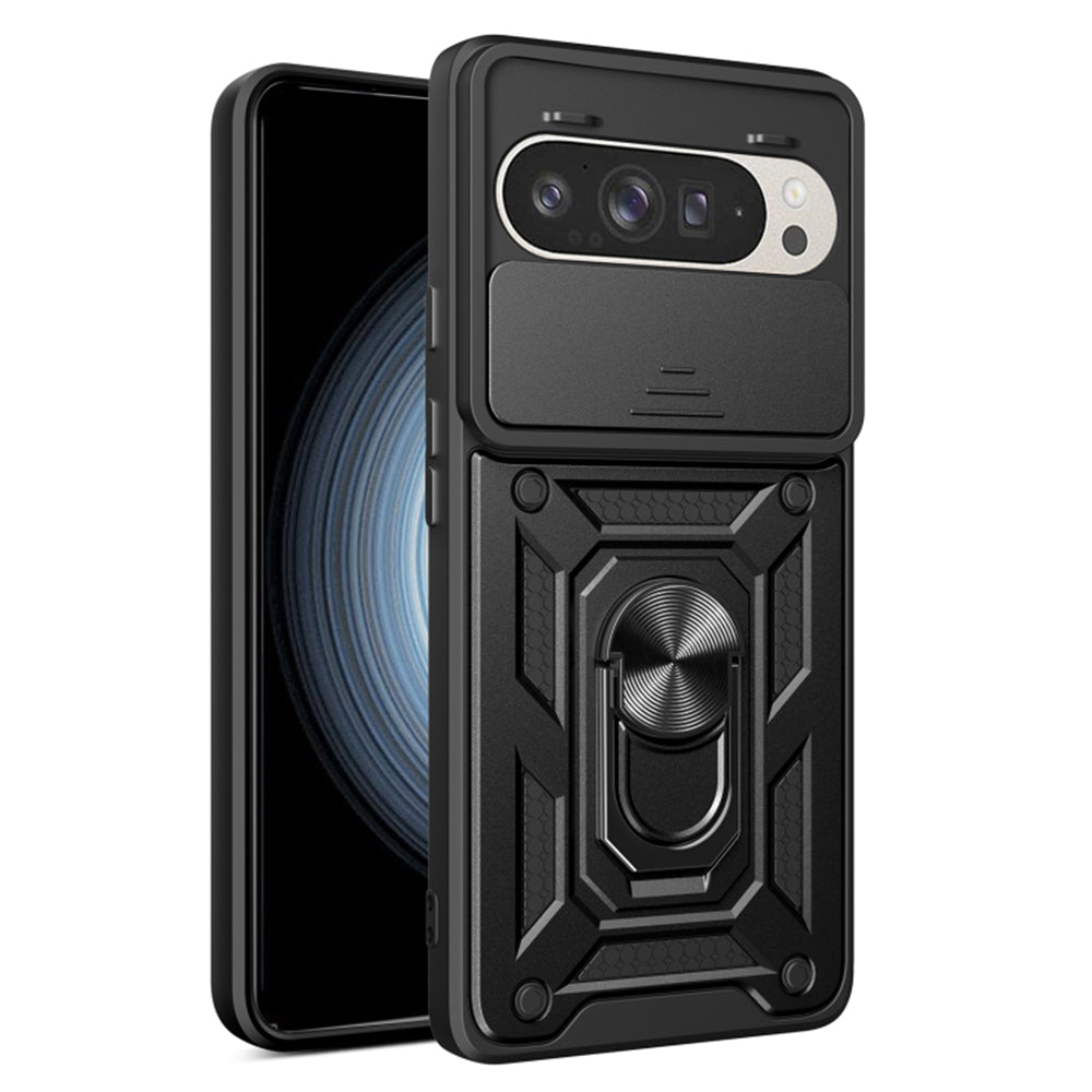 Pouzdro pro Google Pixel 9 / 9 Pro, Techsuit, CamShield, Černé