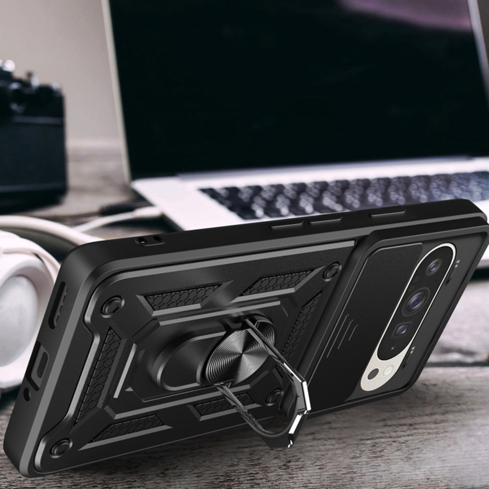 Pouzdro pro Google Pixel 9 / 9 Pro, Techsuit, CamShield, Černé